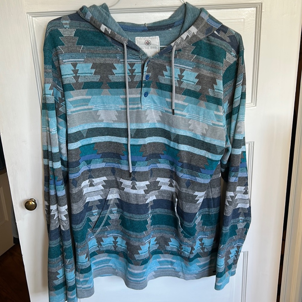 XL “on the byas” hoodie with pocket